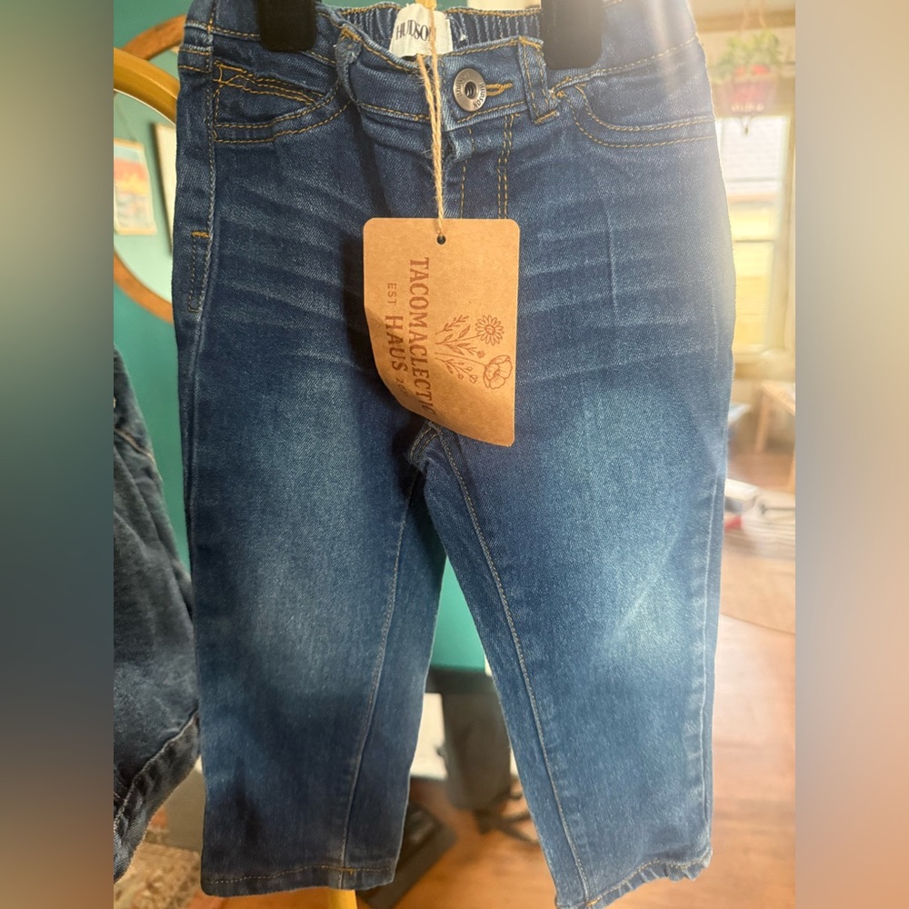 Hudson Jeans Kids Blue Denim Bottoms